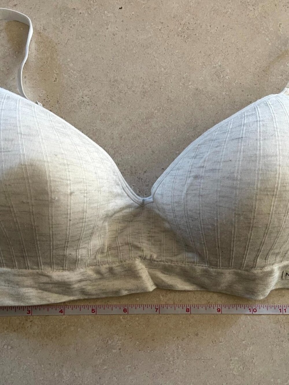 Nautica Intimates Women's White Full Coverage Underwire Bra 38C Light Padding